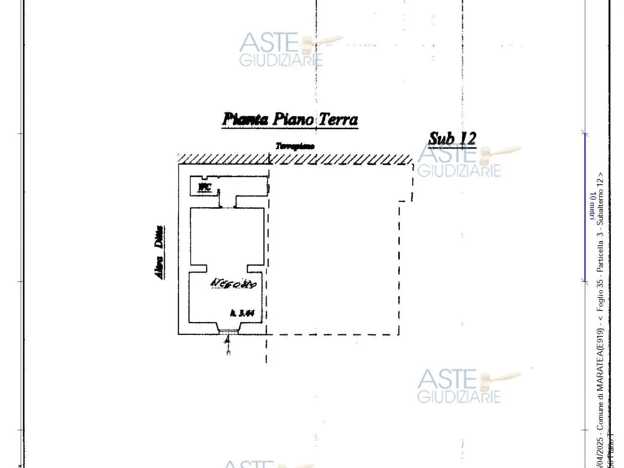 Fabbricato misto in Via a. Mandarini, 85046 Maratea Pz, Italia 85046, Maratea, {3} - Planimetria 1