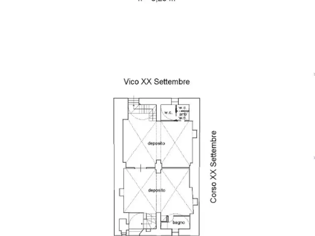 Negozio in Via Trento, Locorotondo, {3} - Planimetria 1