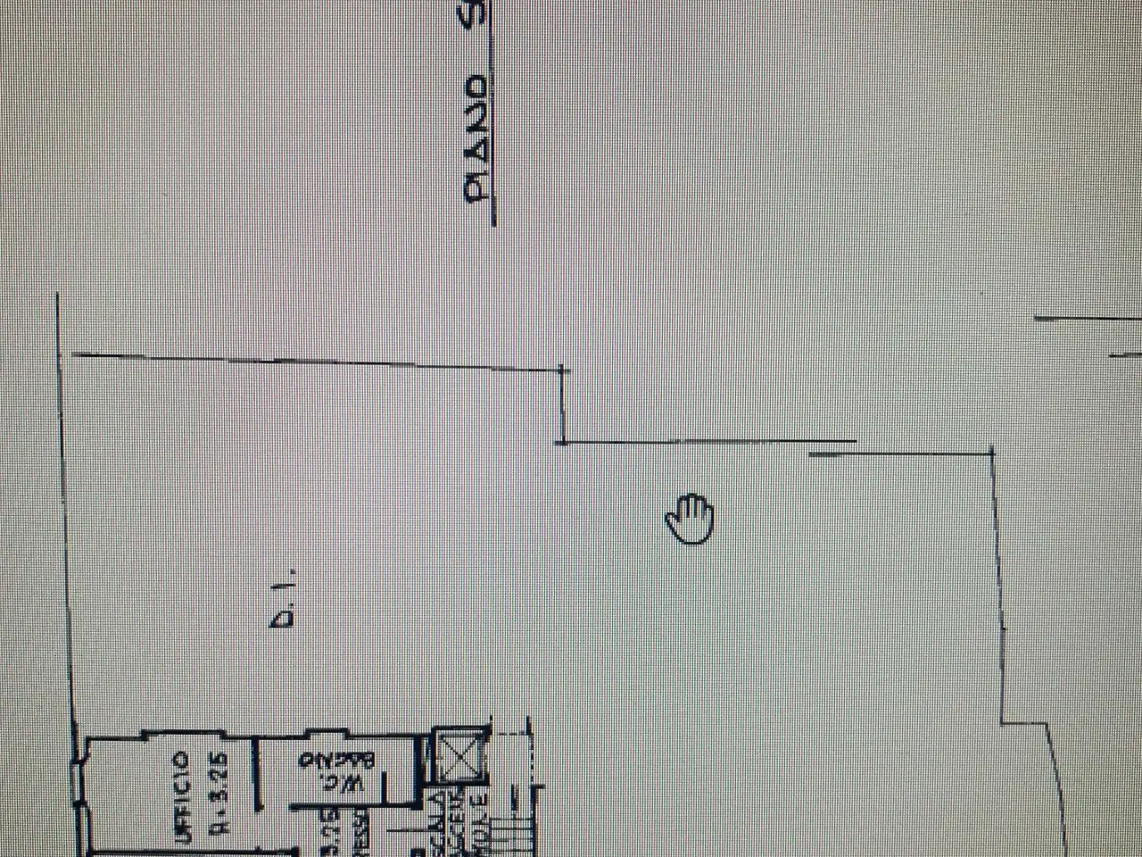 Ufficio in Via Guido da Castello  1, Reggio nell'Emilia, {3} - Planimetria 1