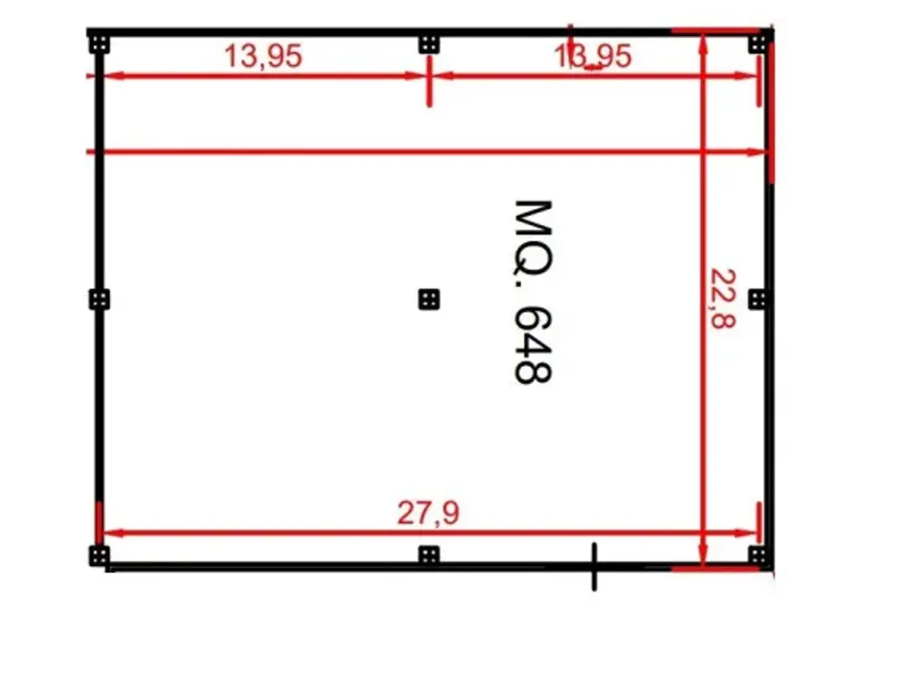 Capannone in Via dell'Industria 2, Gricignano Di Aversa, {3} - Planimetria 1