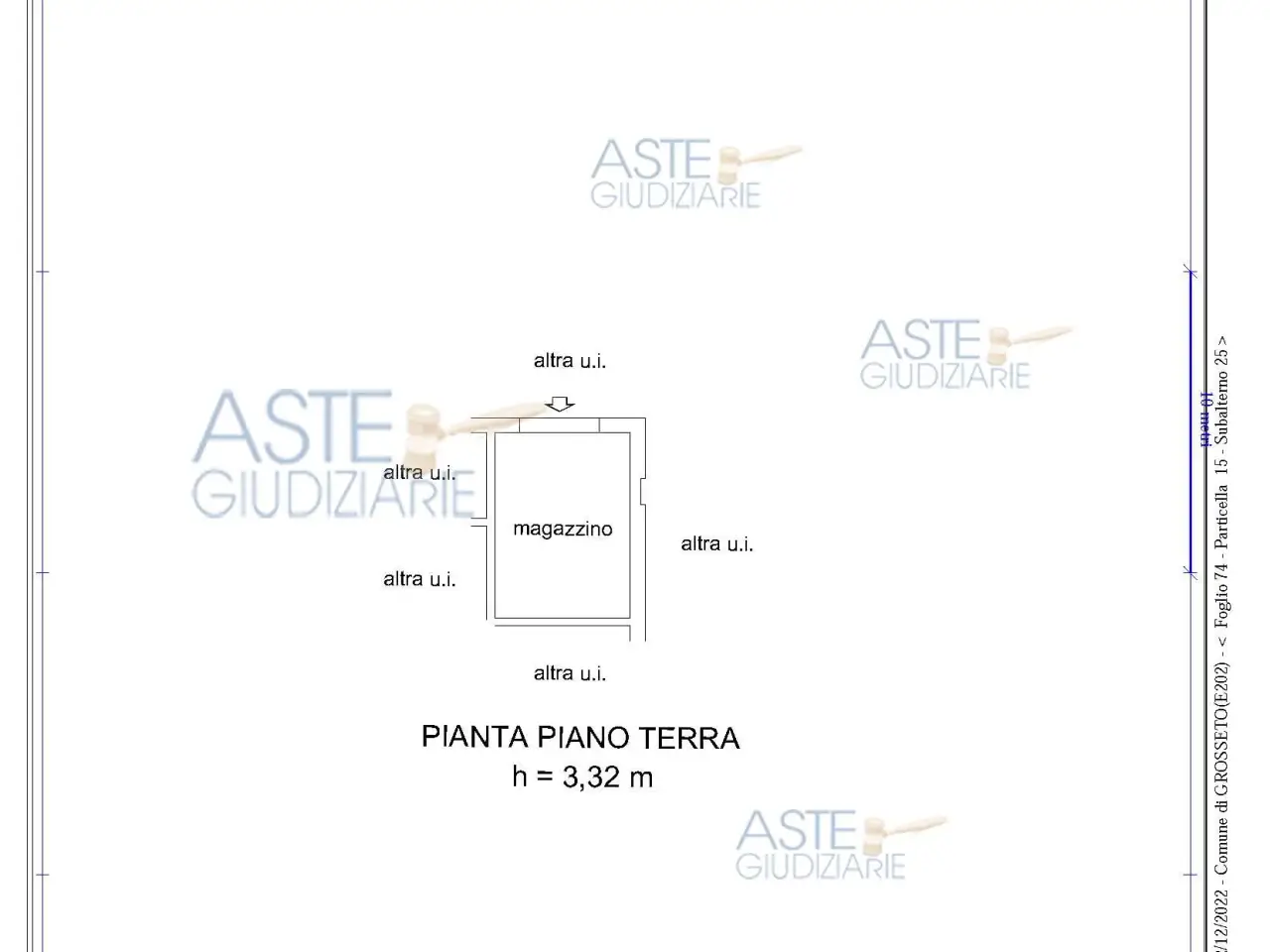 Capannone in Via Scansanese, 200, 58100 Grosseto Gr, Italia 200, Grosseto, {3} - Planimetria 1