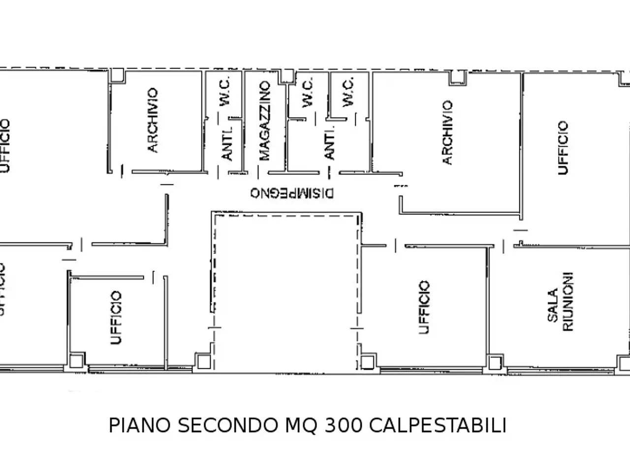 Ufficio in Viale della Navigazione Interna, Noventa Padovana, {3} - Planimetria 1