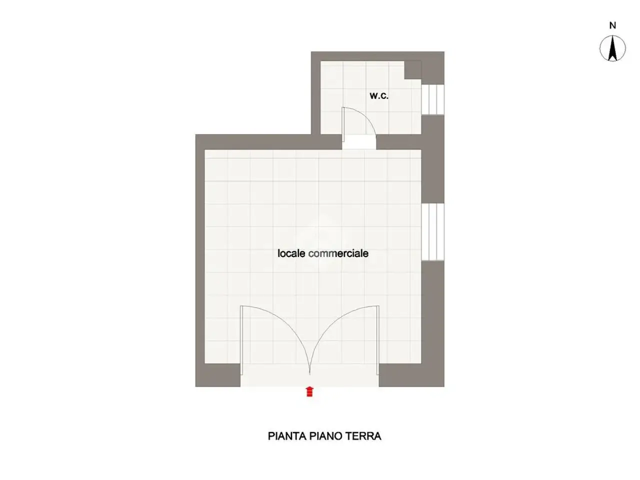 Negozio in Via Thaon di Revel 17, Giulianova, {3} - Planimetria 1
