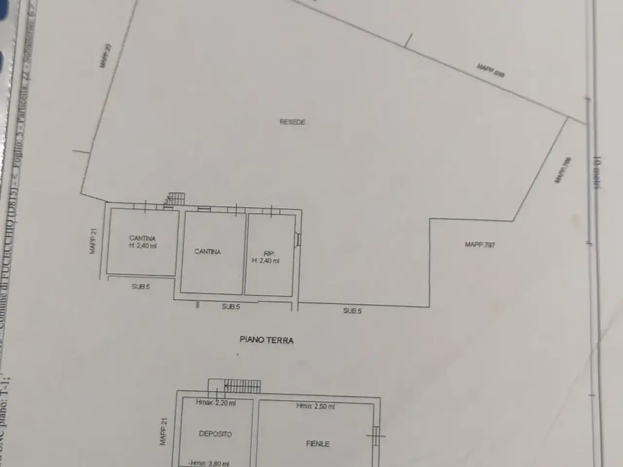 Magazzino in Vicinale Livornese 194, Fucecchio, {3} - Planimetria 1