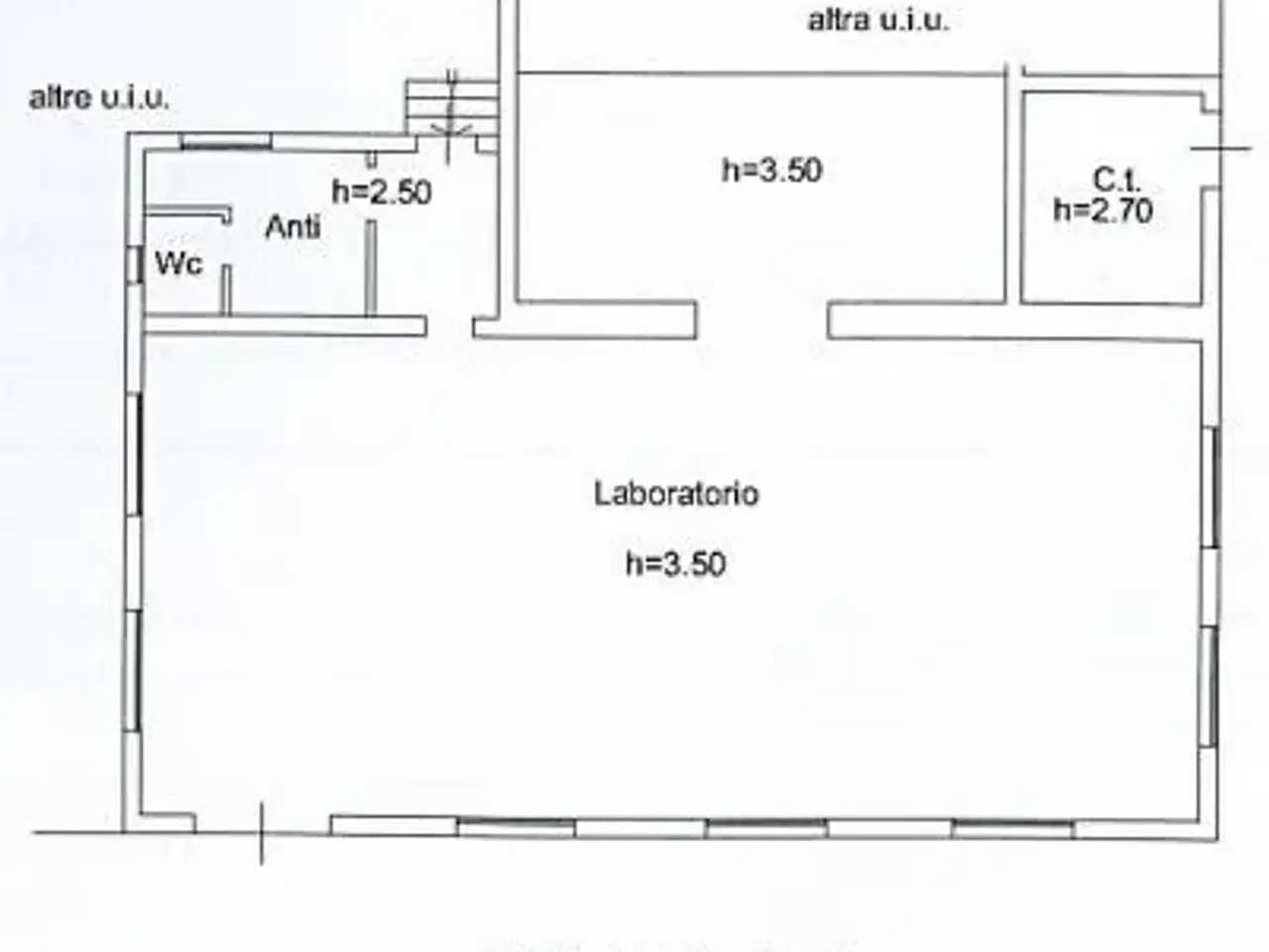 Locale commerciale in Via Bassa, Cerea, {3} - Planimetria 1