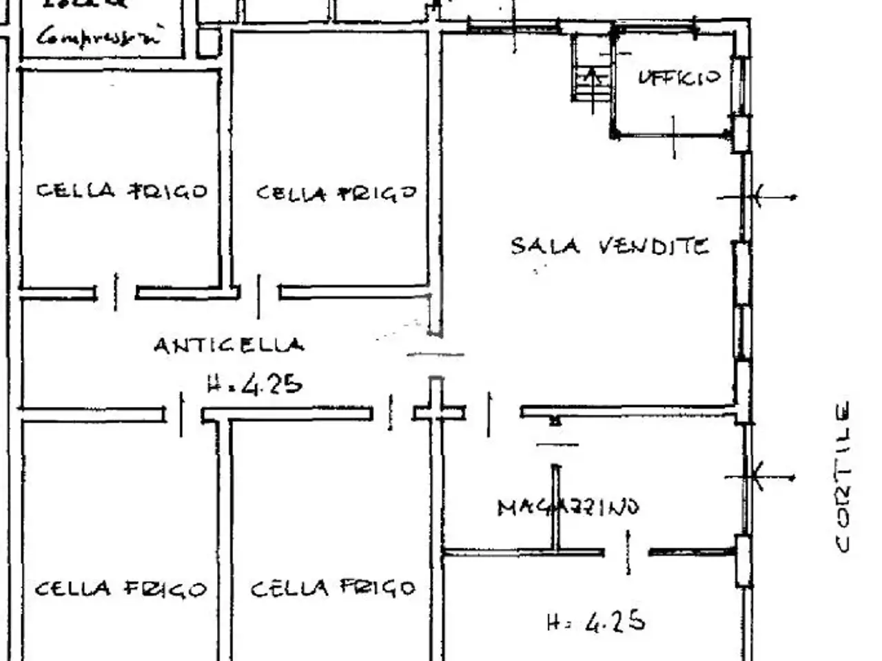 Magazzino in Via Sant' Anna di Stazzema 12, Collegno, {3} - Planimetria 1