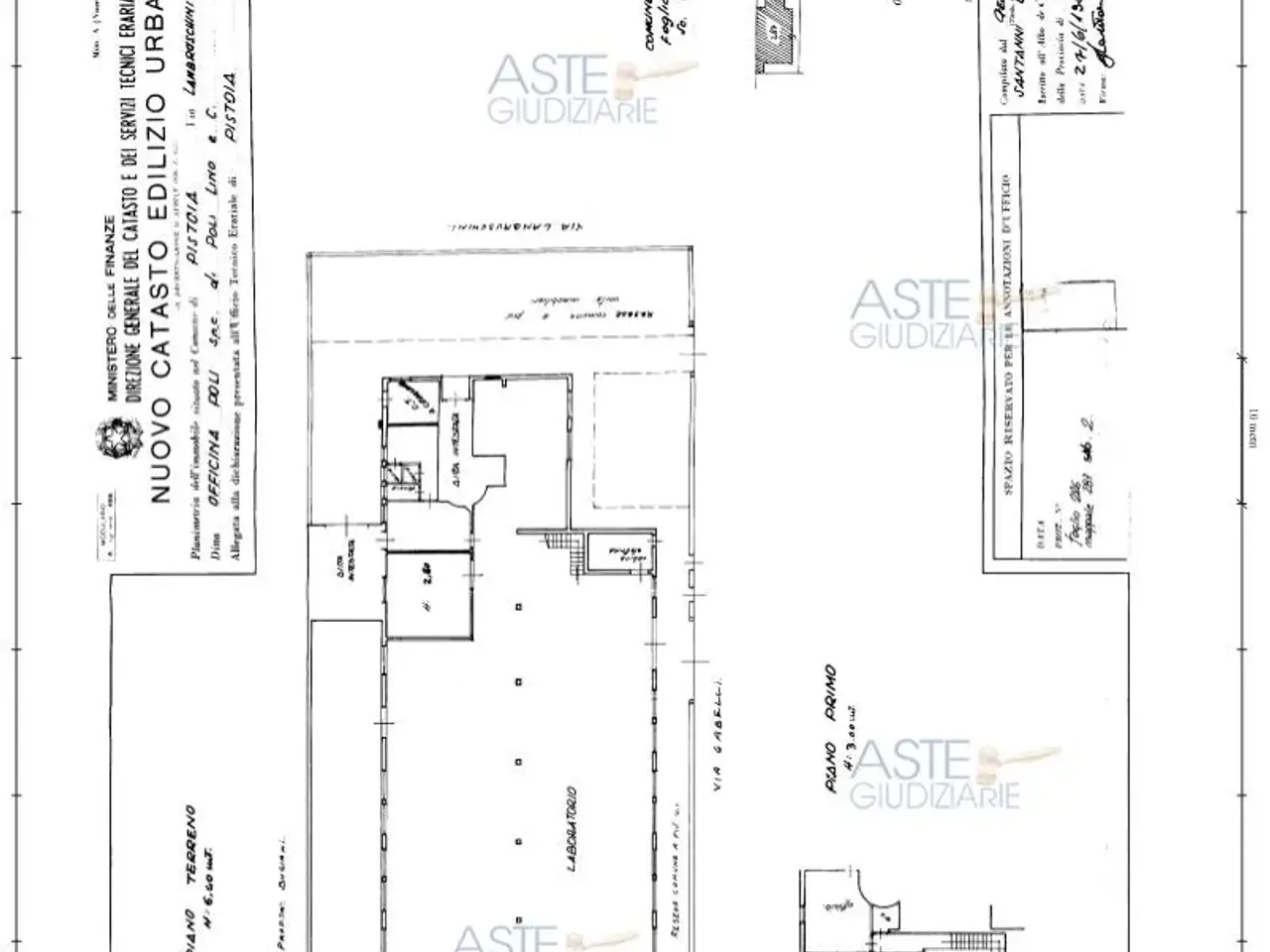 Laboratorio in Via Aristide Gabelli, 30, 51100 Pistoia Pt, Italia 30, Pistoia, {3} - Planimetria 1