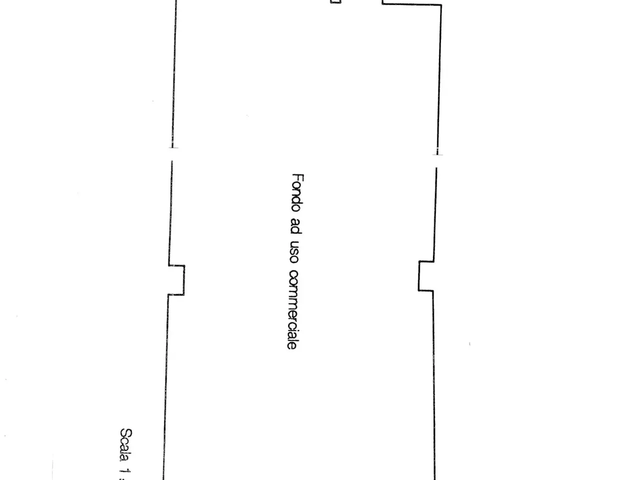 Locale commerciale in , Pisa, {3} - Planimetria 1