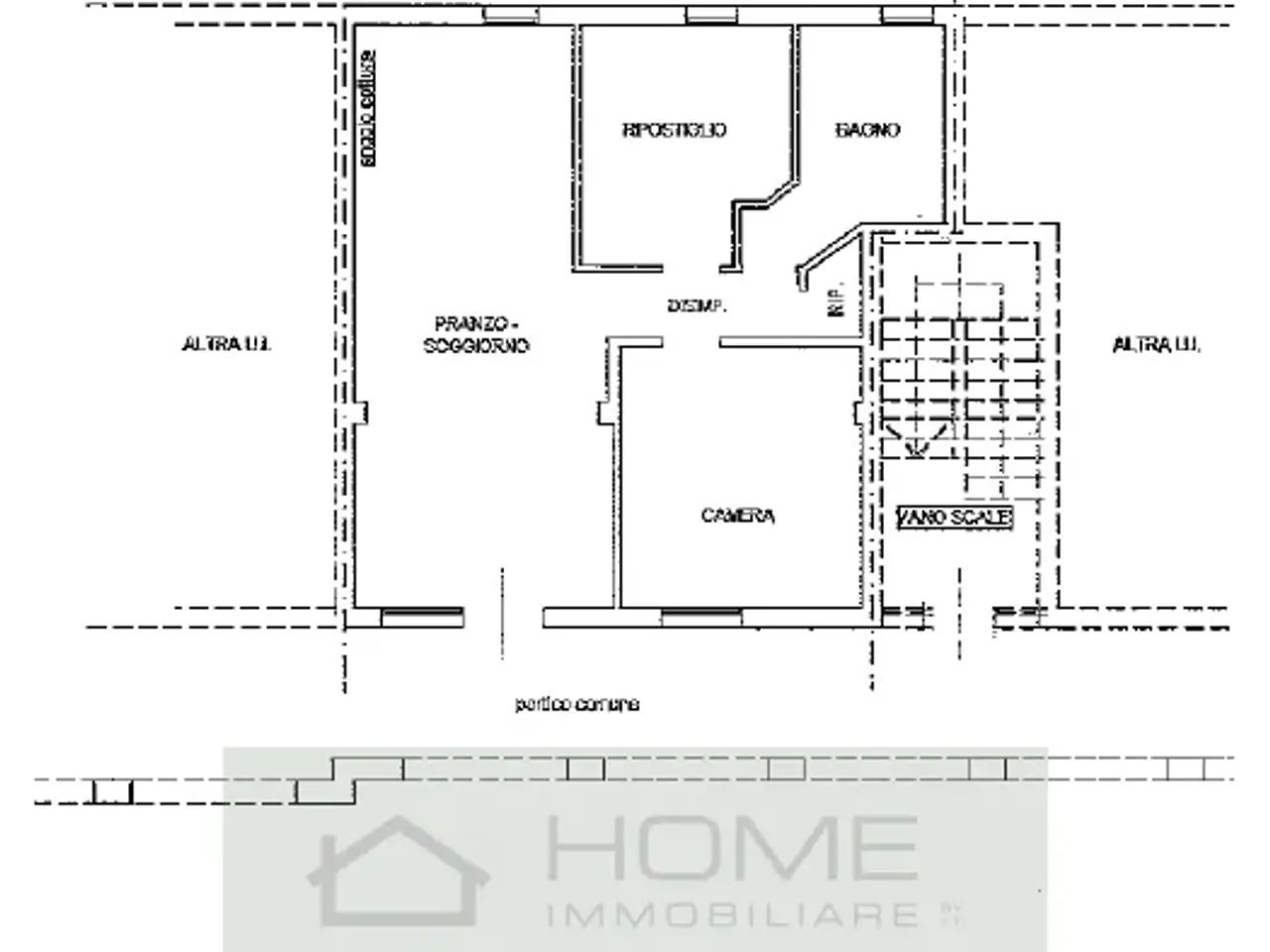 Negozio in Via Giovanni XXIII, Rovolon, {3} - Planimetria 1