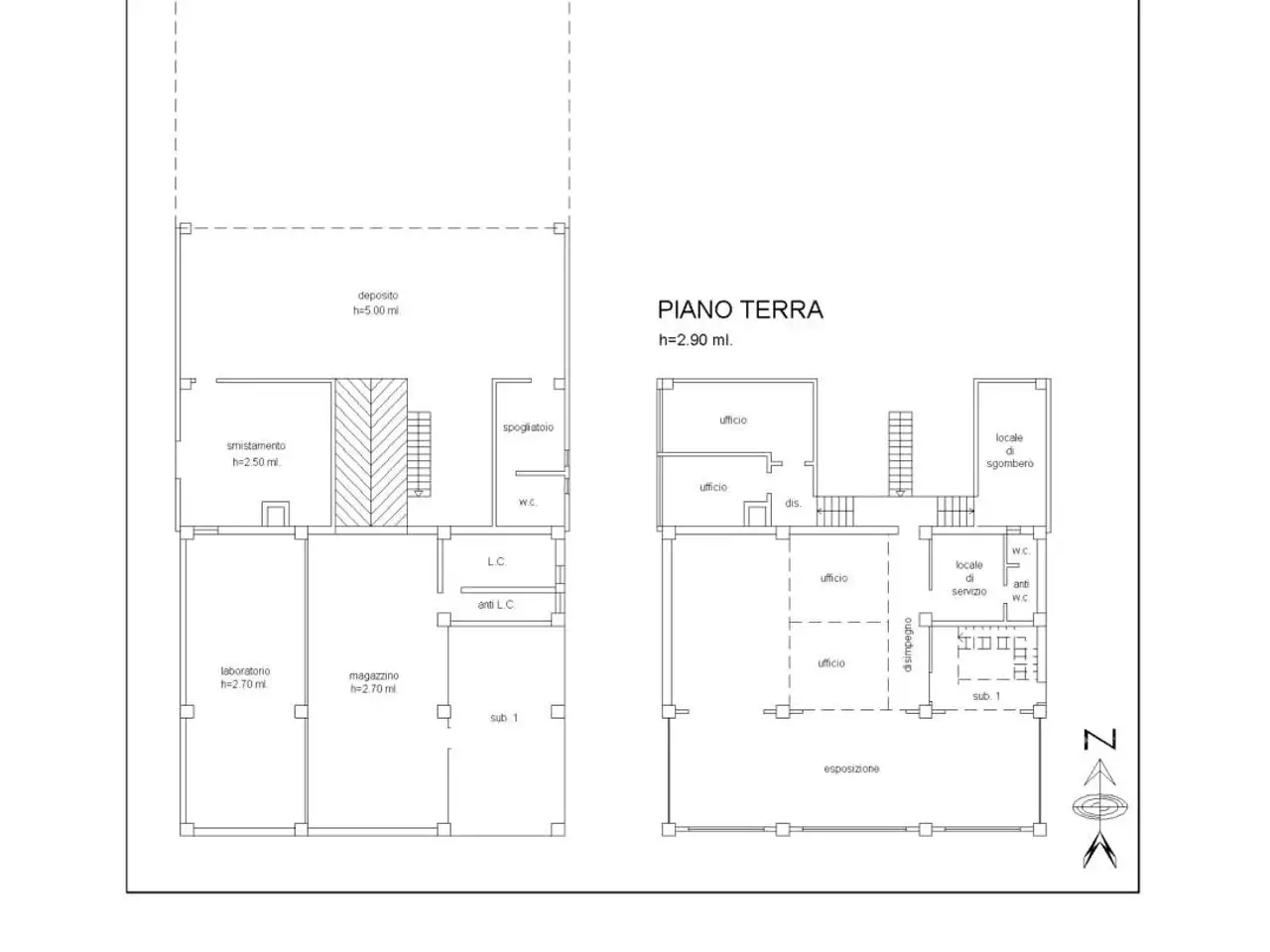 Negozio in , Tortona, {3} - Planimetria 1