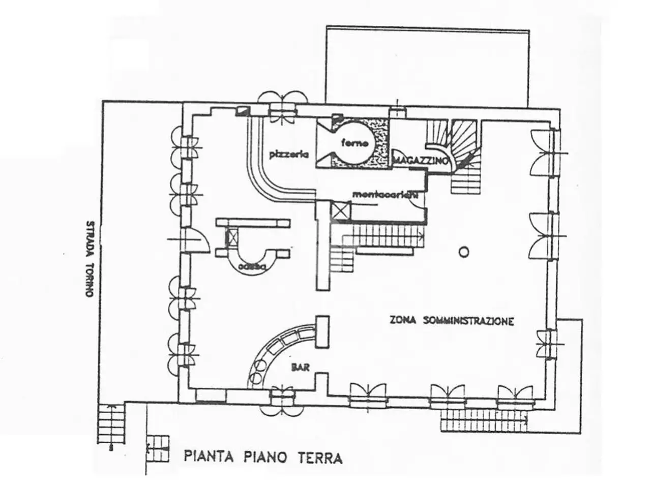 Negozio in Via Torino 17, San Sebastiano Da Po, {3} - Planimetria 1