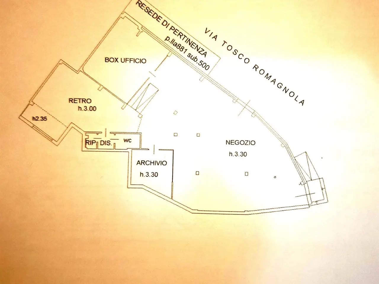 Negozio in , Empoli, {3} - Planimetria 1