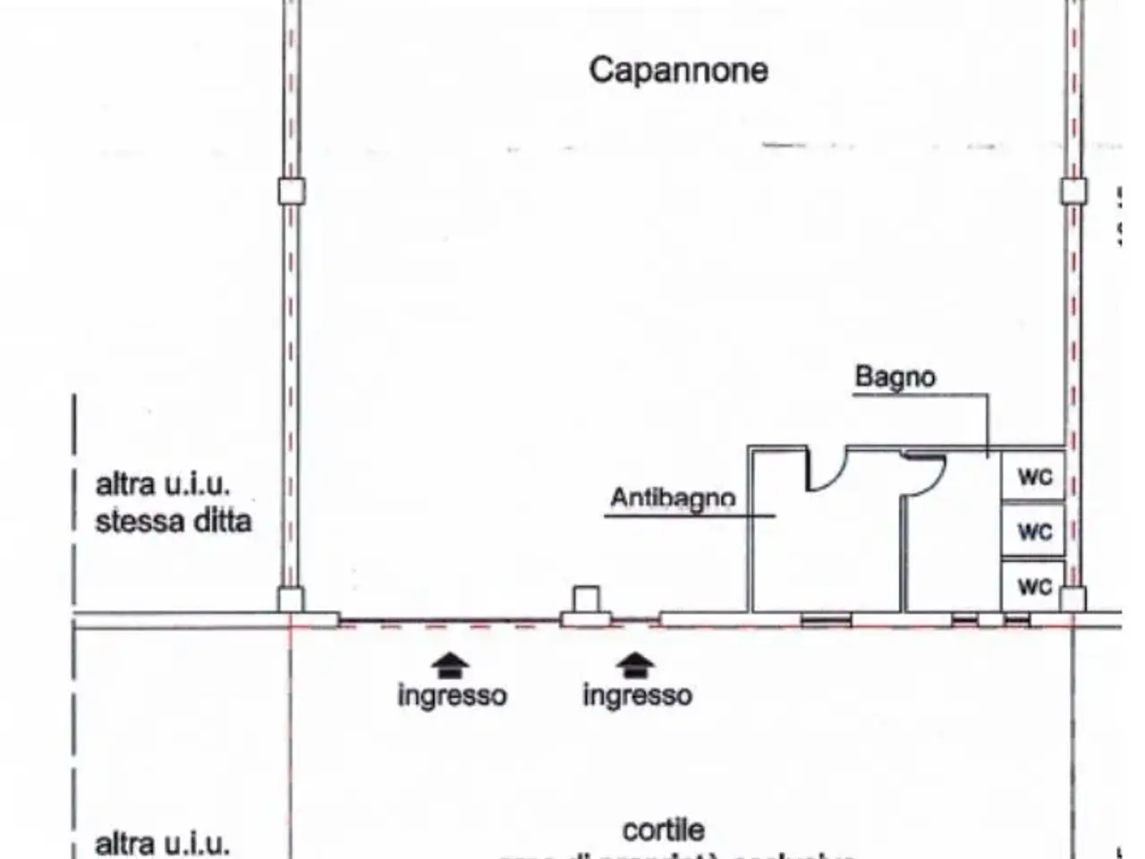 Capannone in Via Galileo Galilei, Gessate, {3} - Planimetria 1