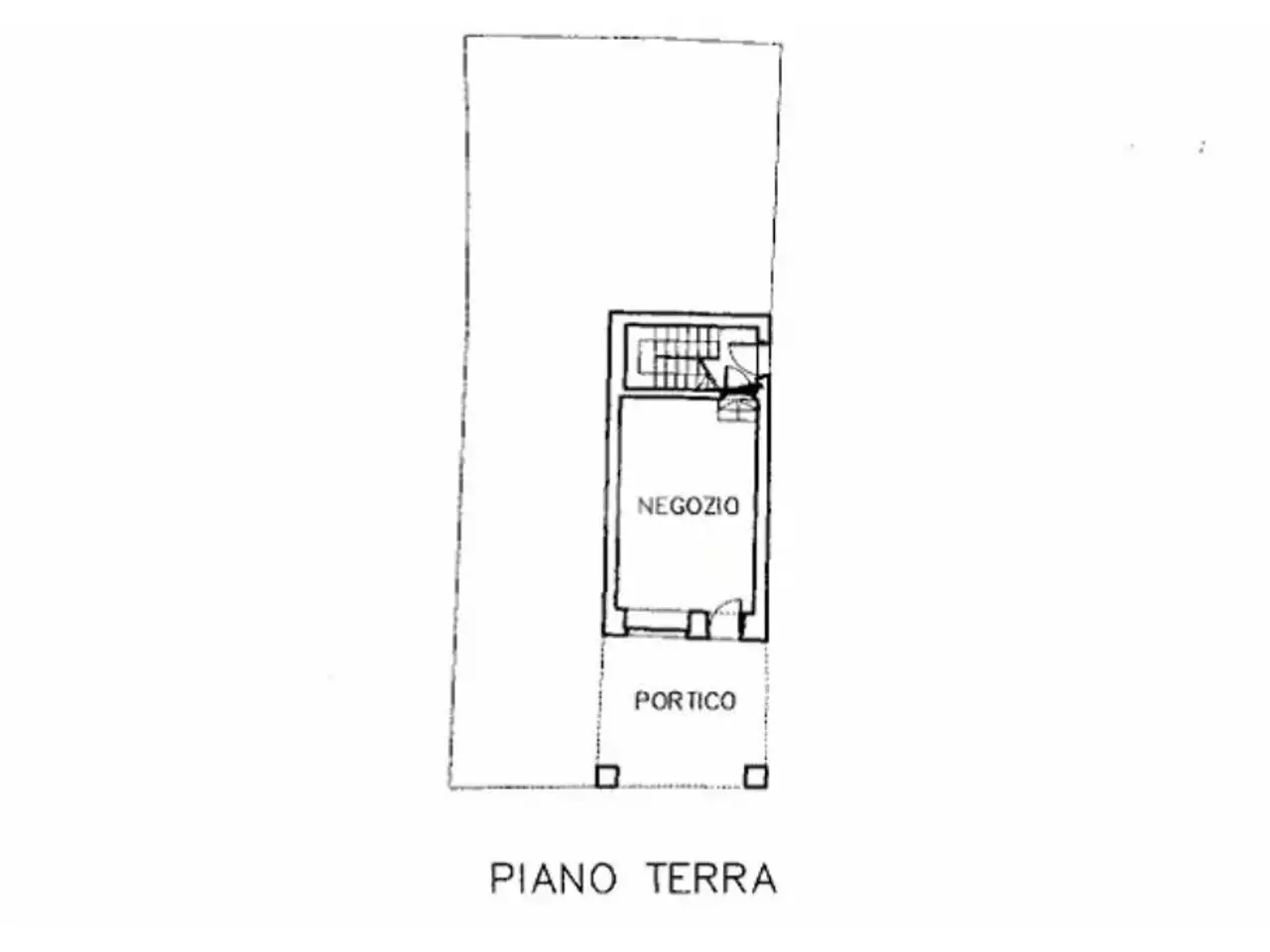 Negozio in Via Mazzini 101, Crescentino, {3} - Planimetria 1