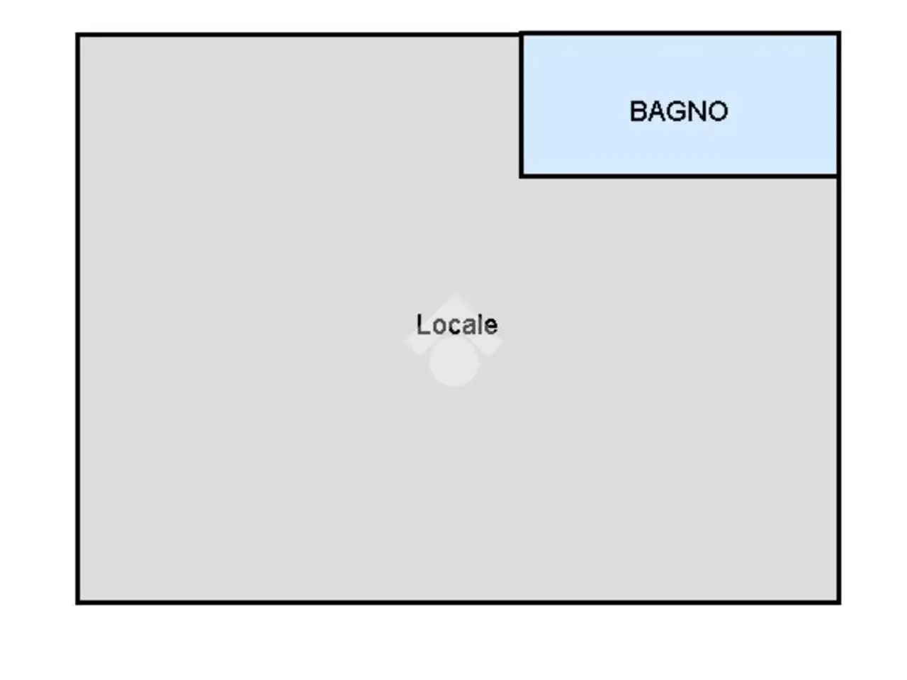 Negozio in Via Cairoli 105, Rimini, {3} - Planimetria 1
