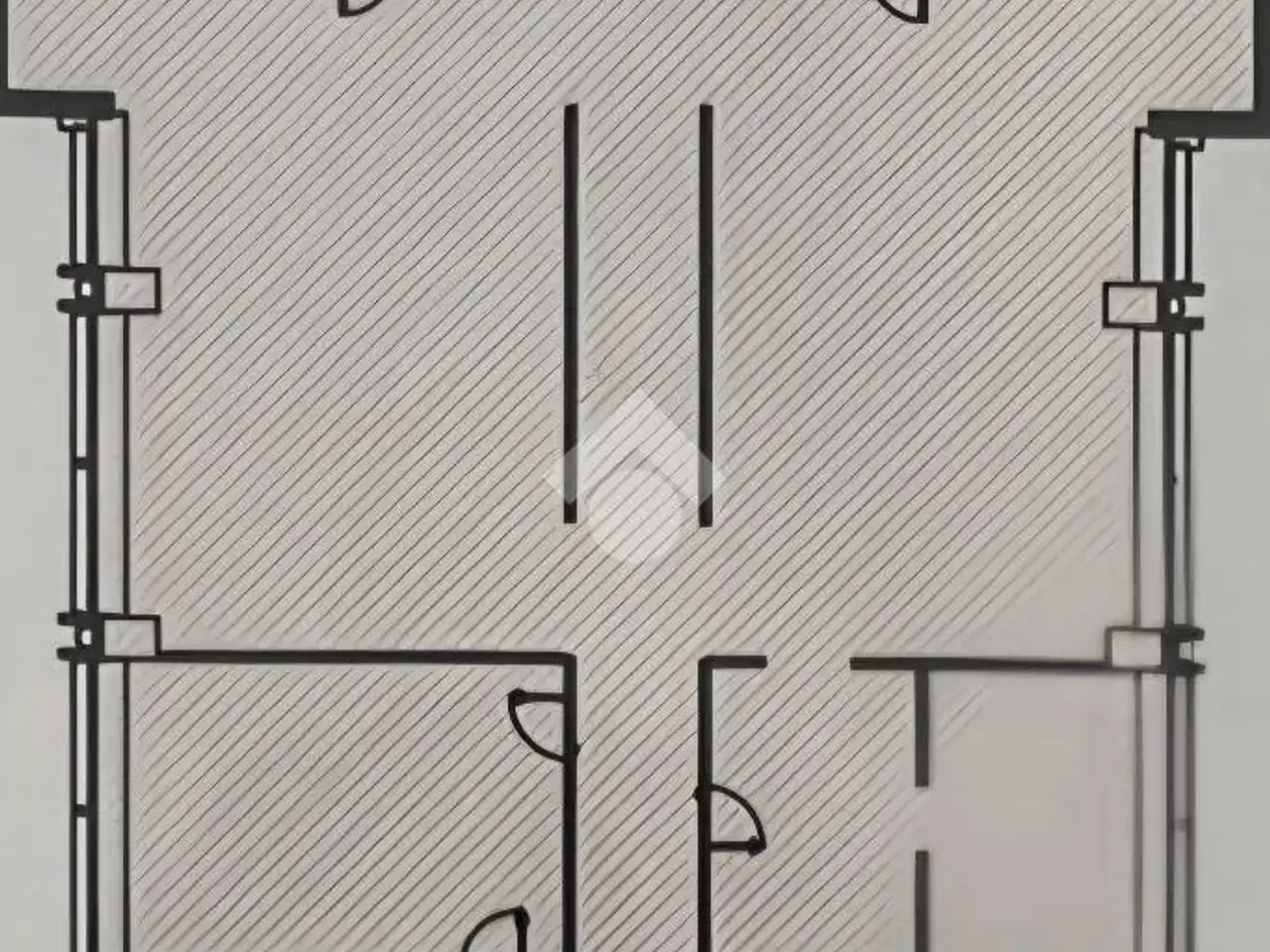 Ufficio in Via Enrico Mattei 102, Bologna, {3} - Planimetria 1