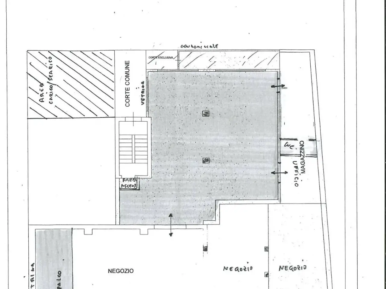 Negozio in Via Calatafimi, San Benedetto Del Tronto, {3} - Planimetria 1