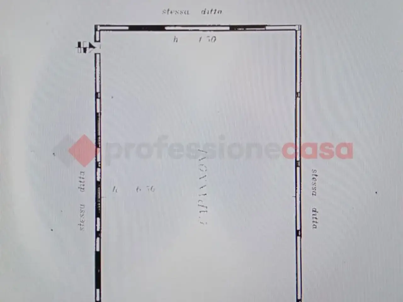 Capannone in Via Tiburtina Valeria Km 59 Snc, Carsoli, {3} - Planimetria 1