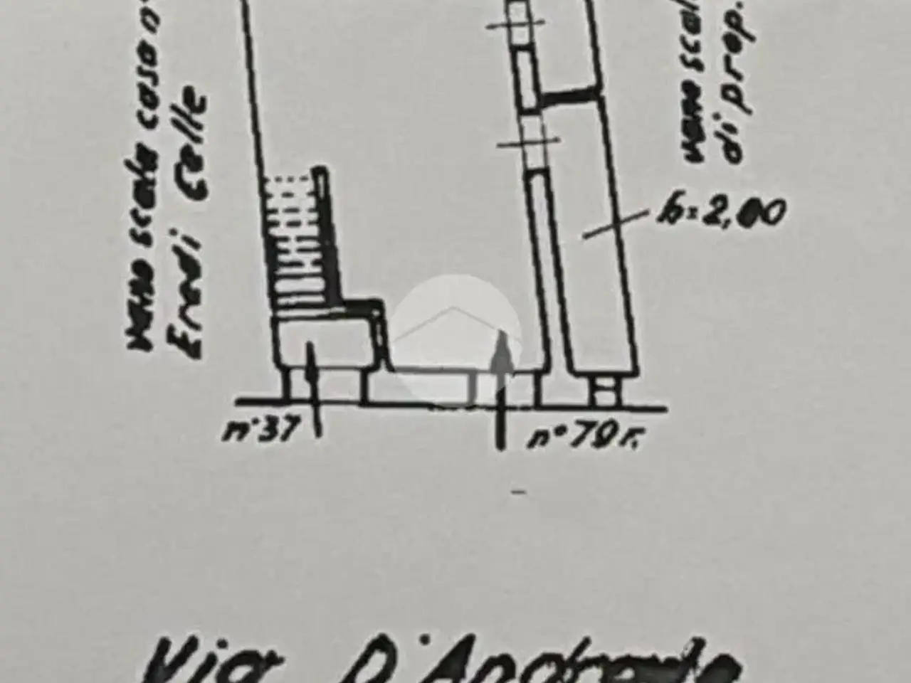 Magazzino in Via Alfredo d'Andrade, Genova, {3} - Planimetria 1