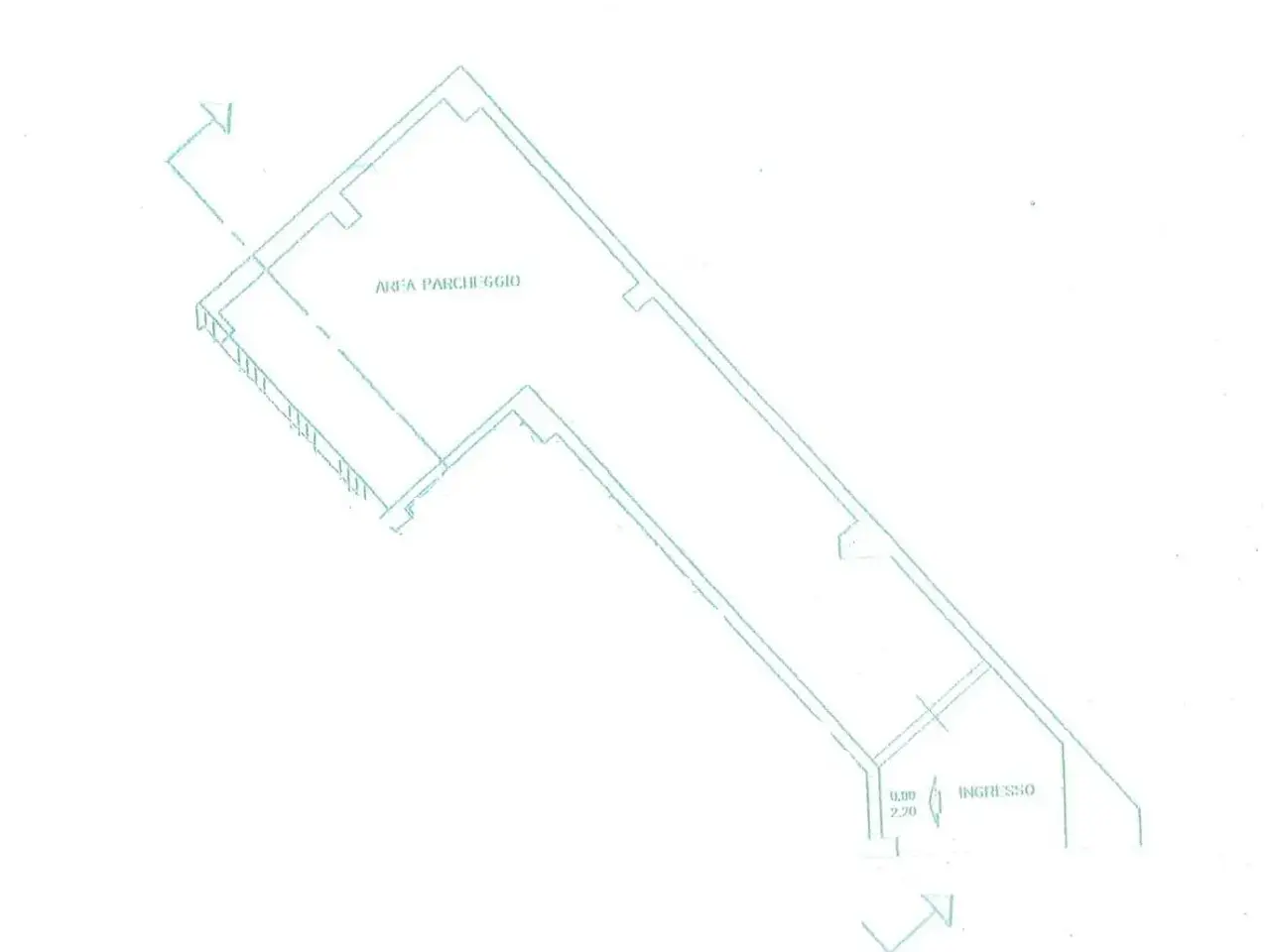 Magazzino in Via Giotto, Quartu Sant'Elena, {3} - Planimetria 1