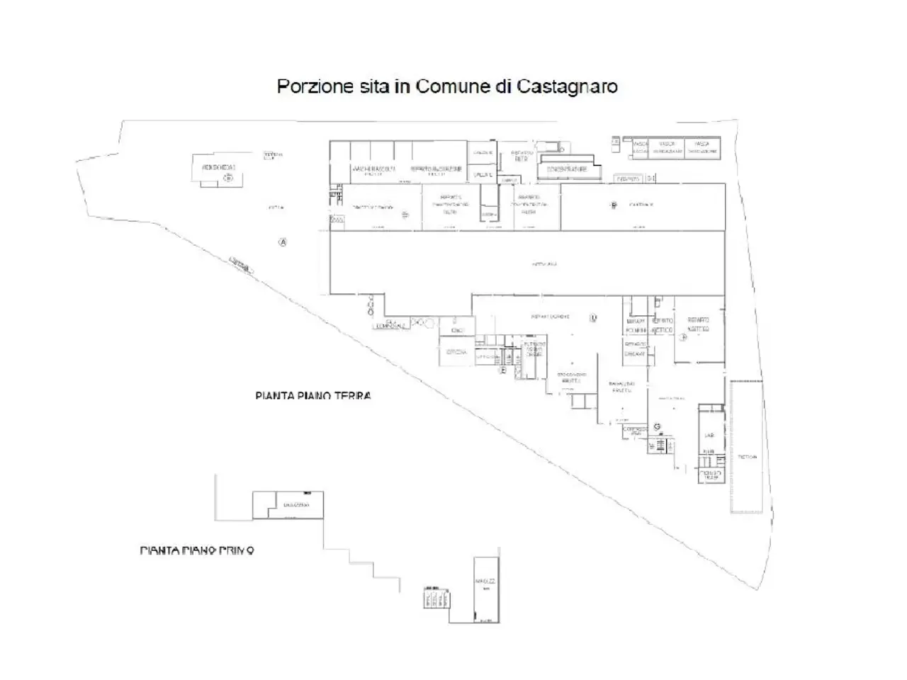 Capannone in Via Borgonovo 1101, Castagnaro, {3} - Planimetria 1