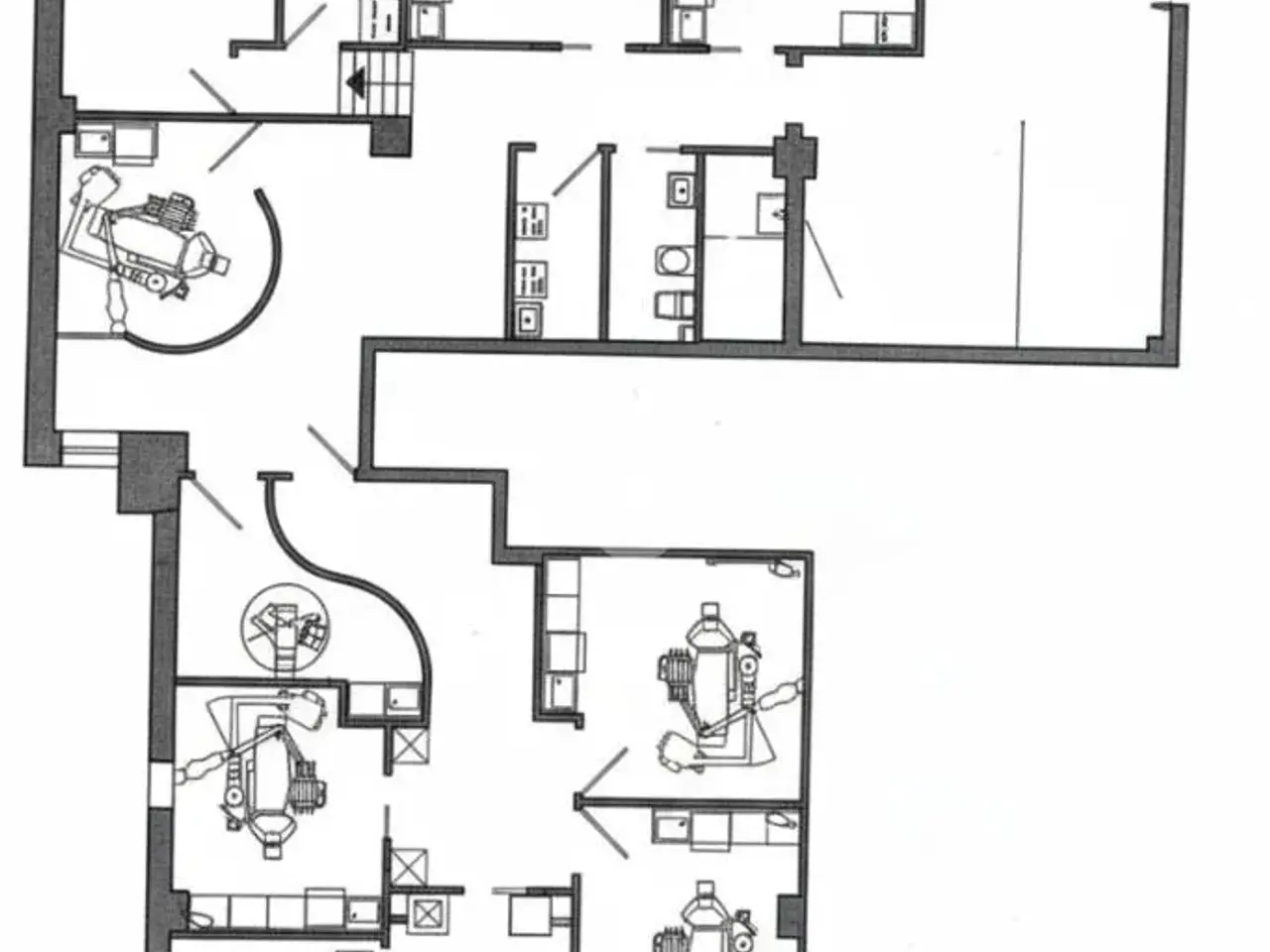 Ufficio in Viale Armando Diaz 228, Montevarchi, {3} - Planimetria 1