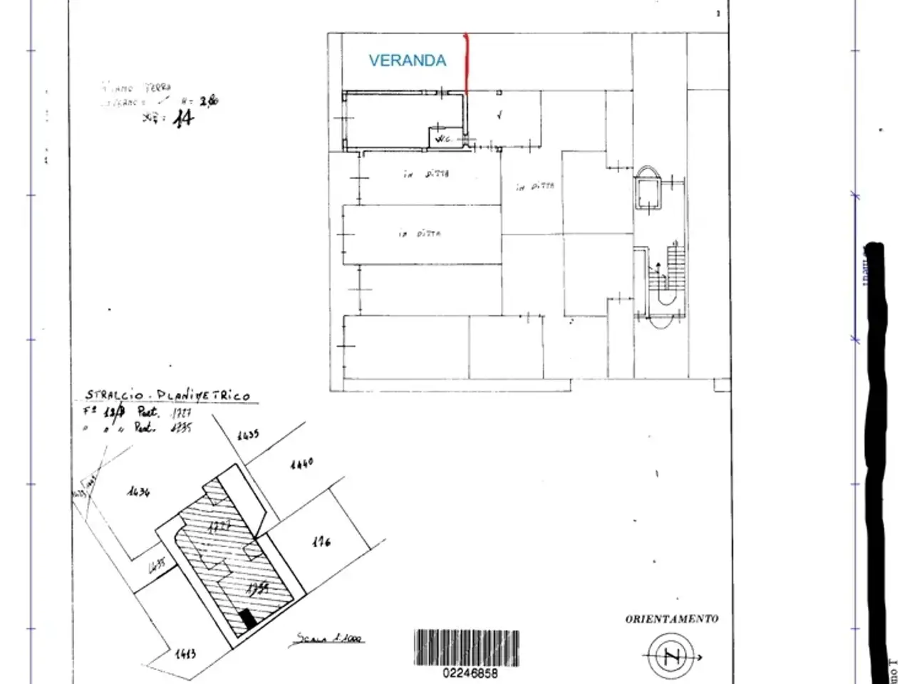 Ufficio in Via Salvemini  30, Vieste, {3} - Planimetria 1