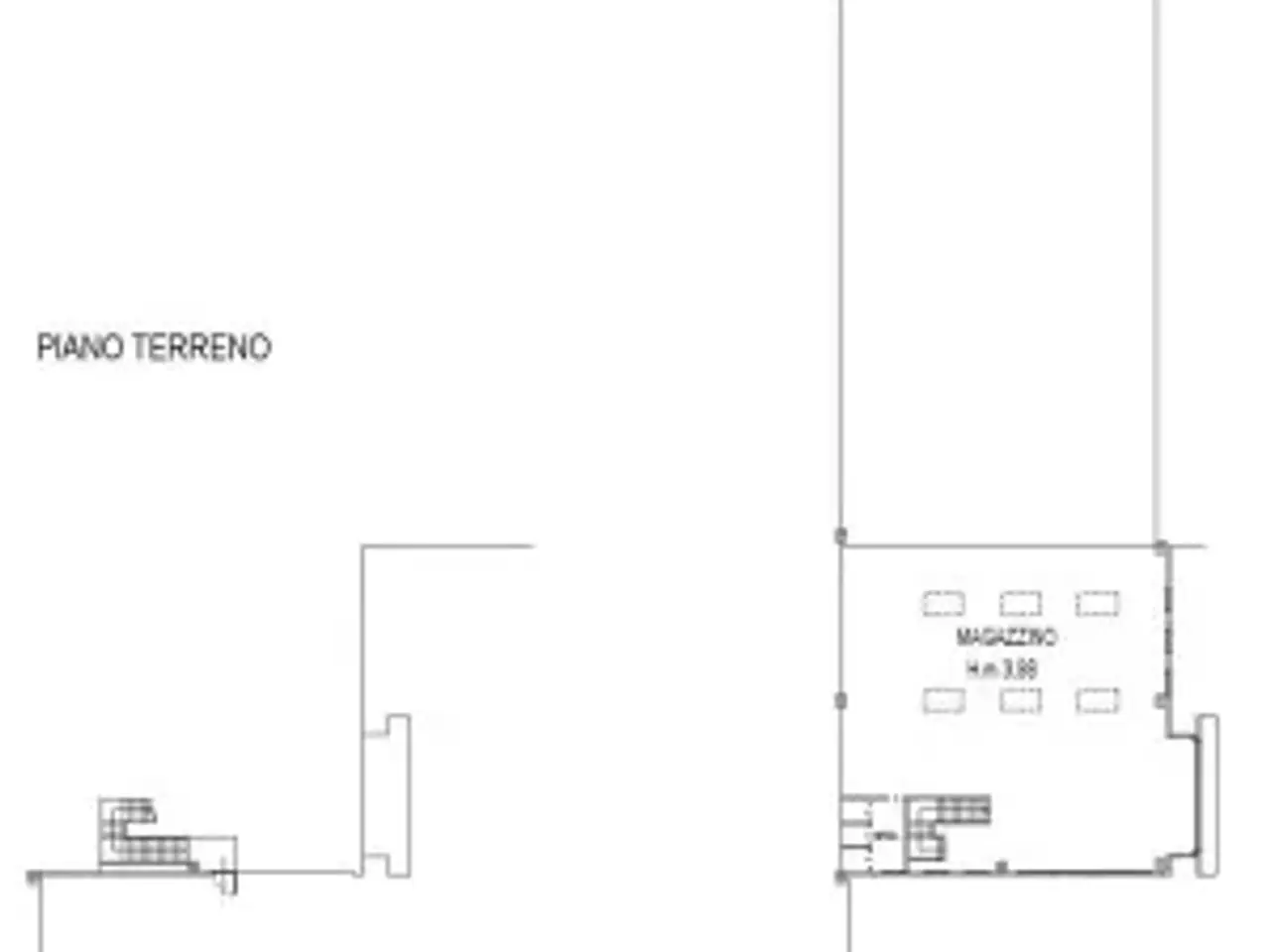 Capannone in Strada Privata del Commercio, Collecchio, {3} - Planimetria 1