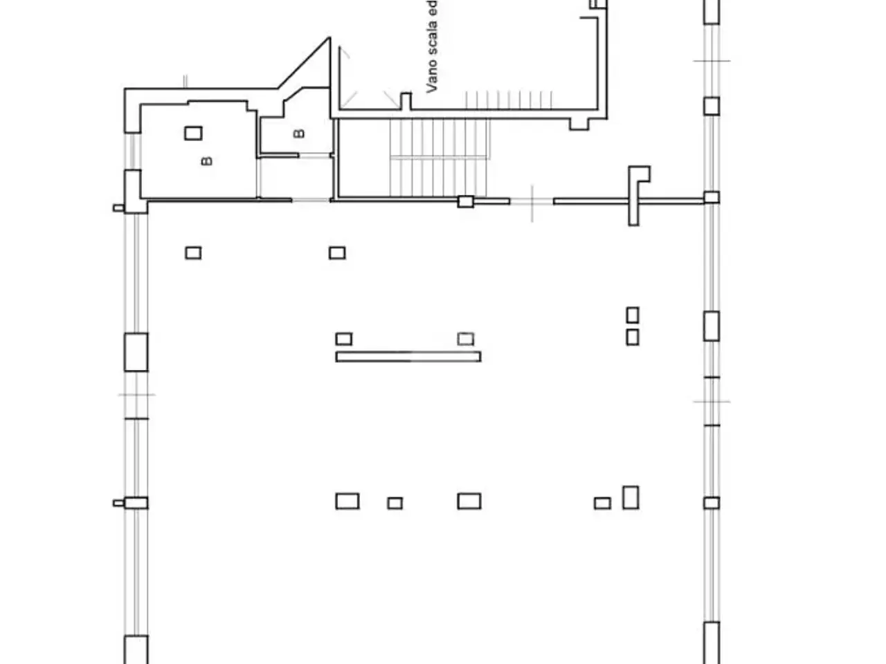 Palazzina commerciale in Via Anagnina 317, Roma, {3} - Planimetria 1