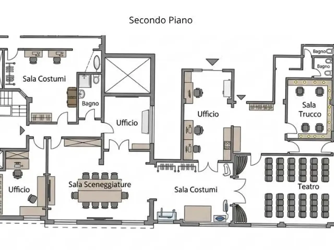 Ufficio in Via Carducci, Ragusa, {3} - Planimetria 1