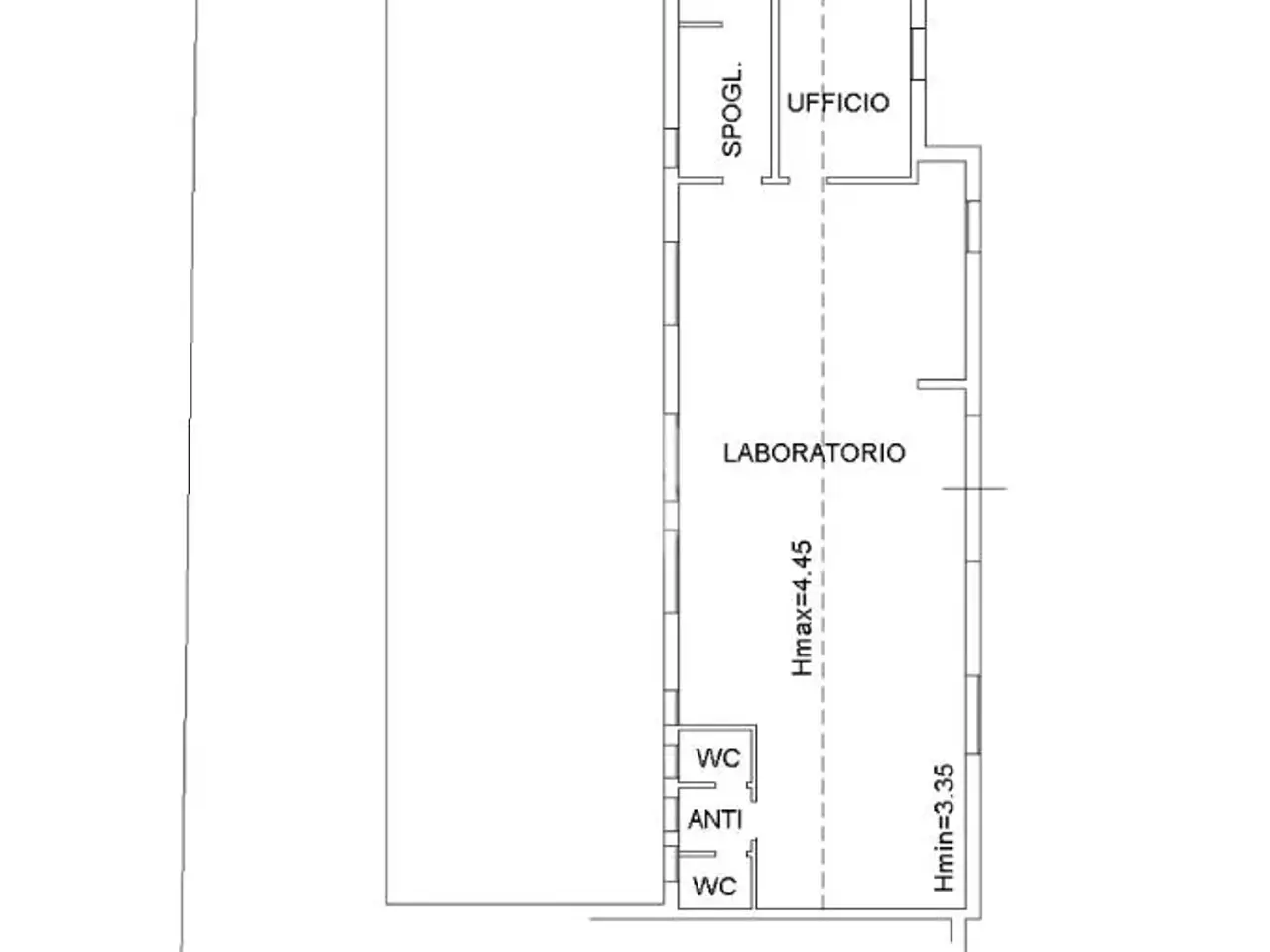 Magazzino in Via Torretta 20, Calderara Di Reno, {3} - Planimetria 1