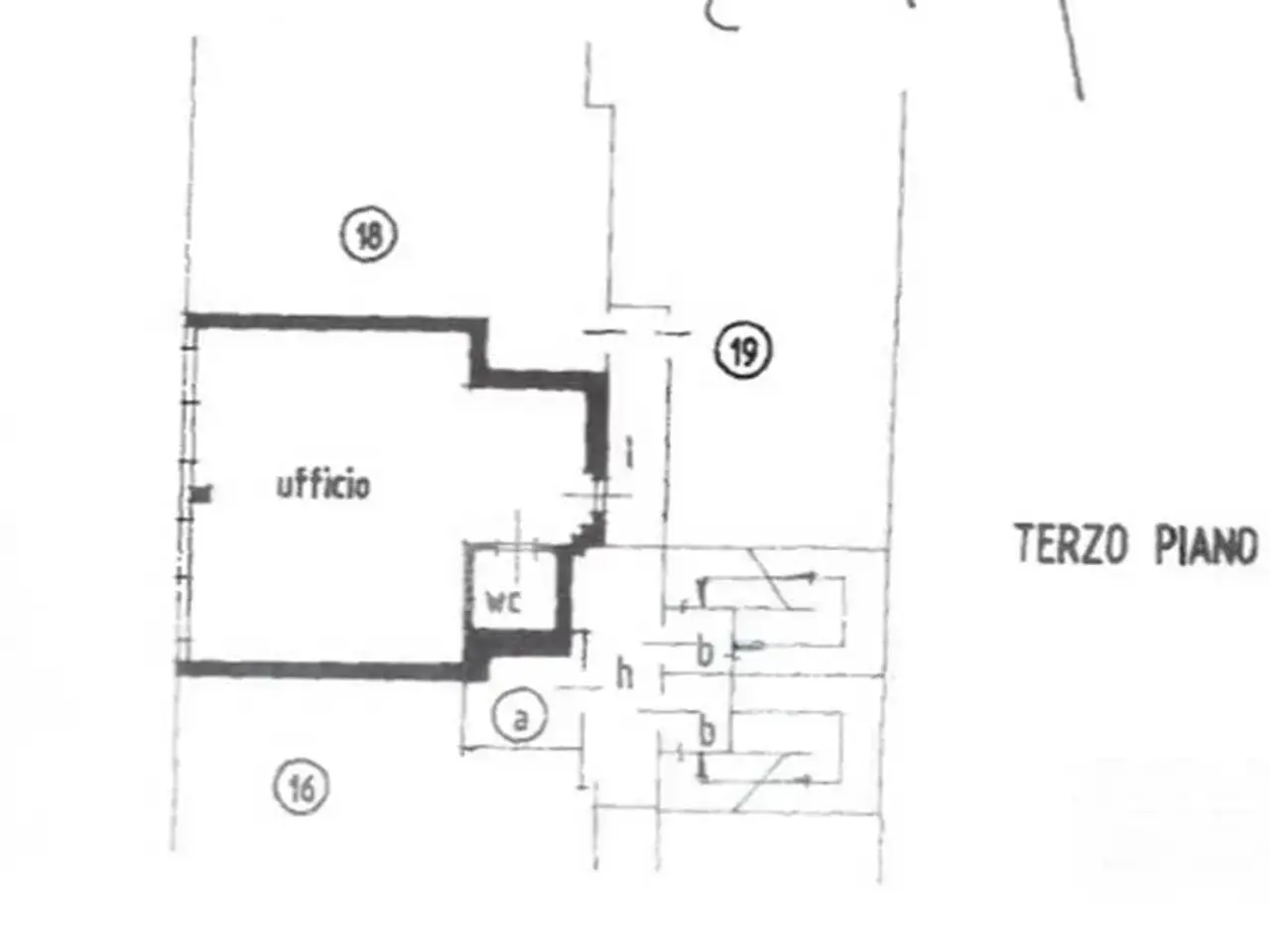 Ufficio in Corso Rosmini Snc, Rovereto, {3} - Planimetria 1