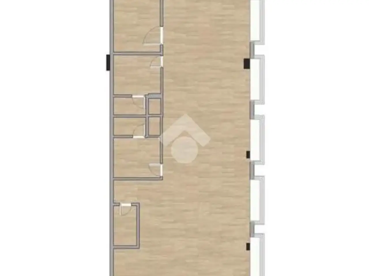 Ufficio in Strada del Santo 69, Cadoneghe, {3} - Planimetria 1