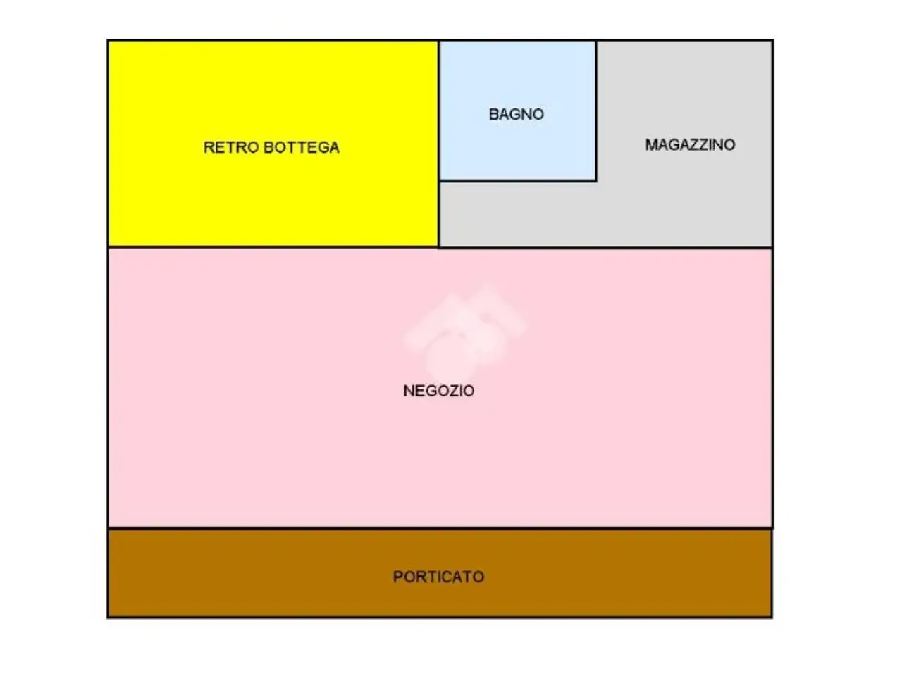 Negozio in Via Unione Europea 22, Marmirolo, {3} - Planimetria 1