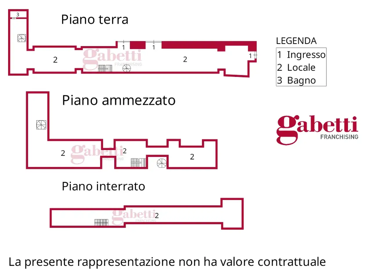 Negozio in Piazza Sedile di Portanova 9, Salerno, {3} - Planimetria 1