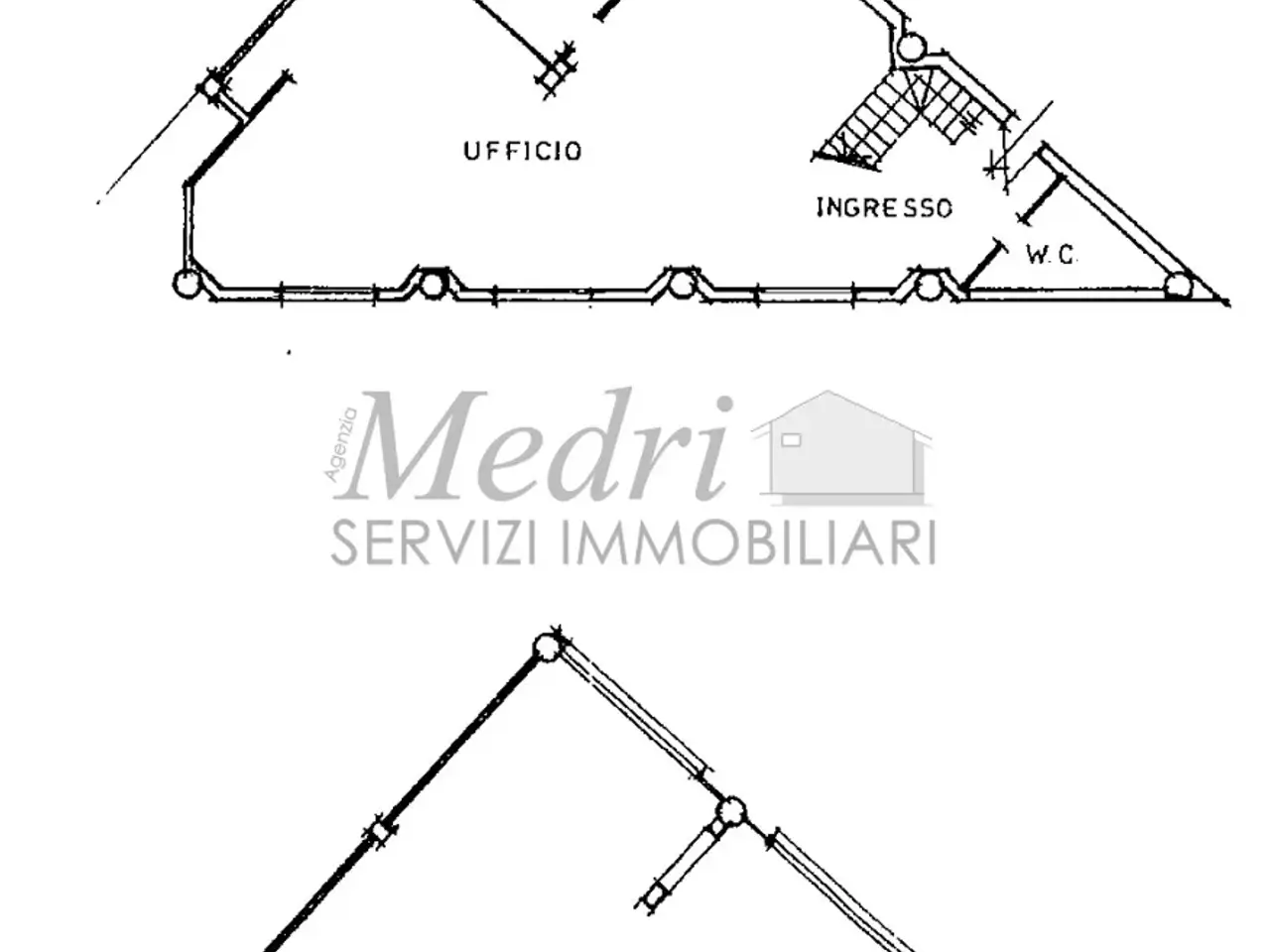 Ufficio in Via Sant' Orsola 51, Cesena, {3} - Planimetria 1