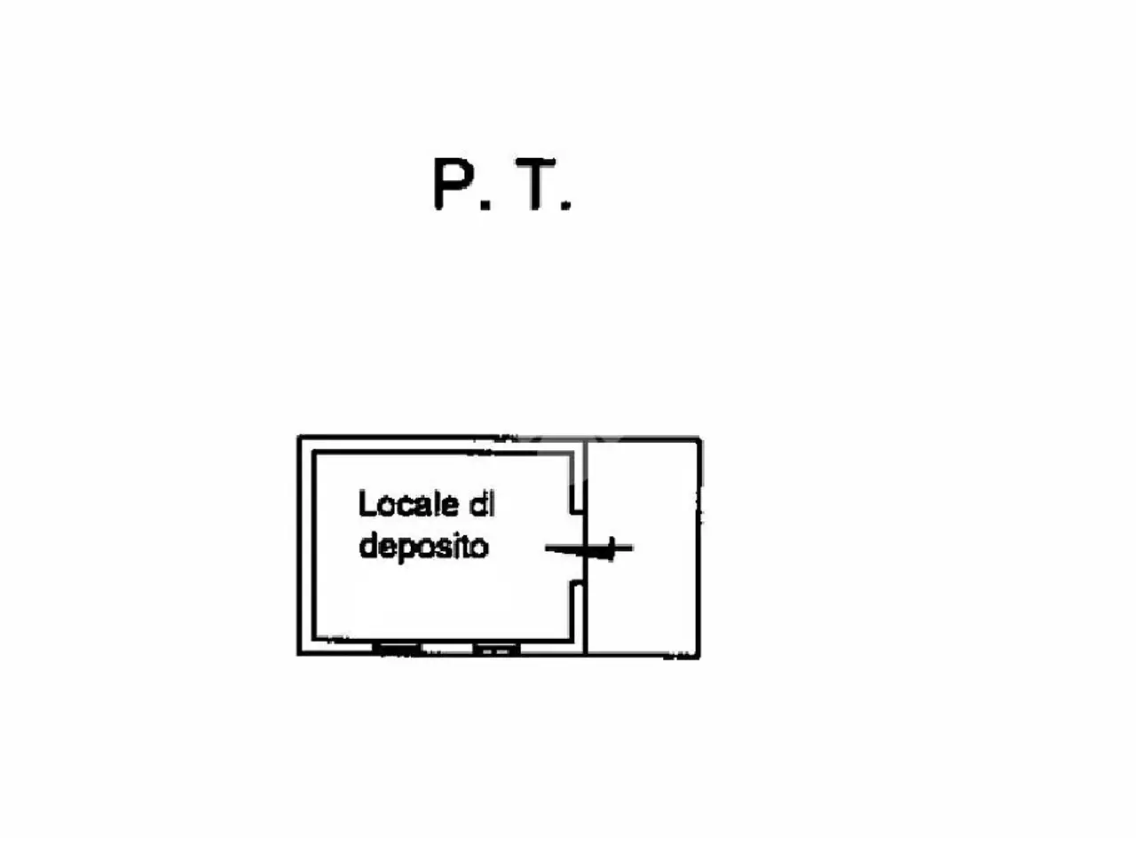 Magazzino in Vicolo Manera, Moncrivello, {3} - Planimetria 1