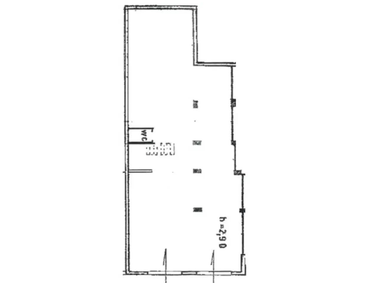 Magazzino in Via Sant' Andrea 71, Baronissi, {3} - Planimetria 1