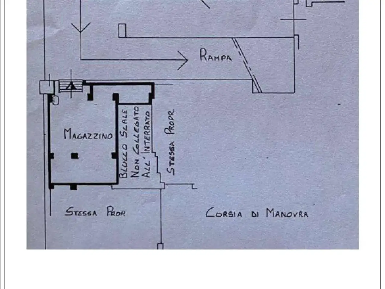 Magazzino in Corso Corsica 7, Torino, {3} - Planimetria 1