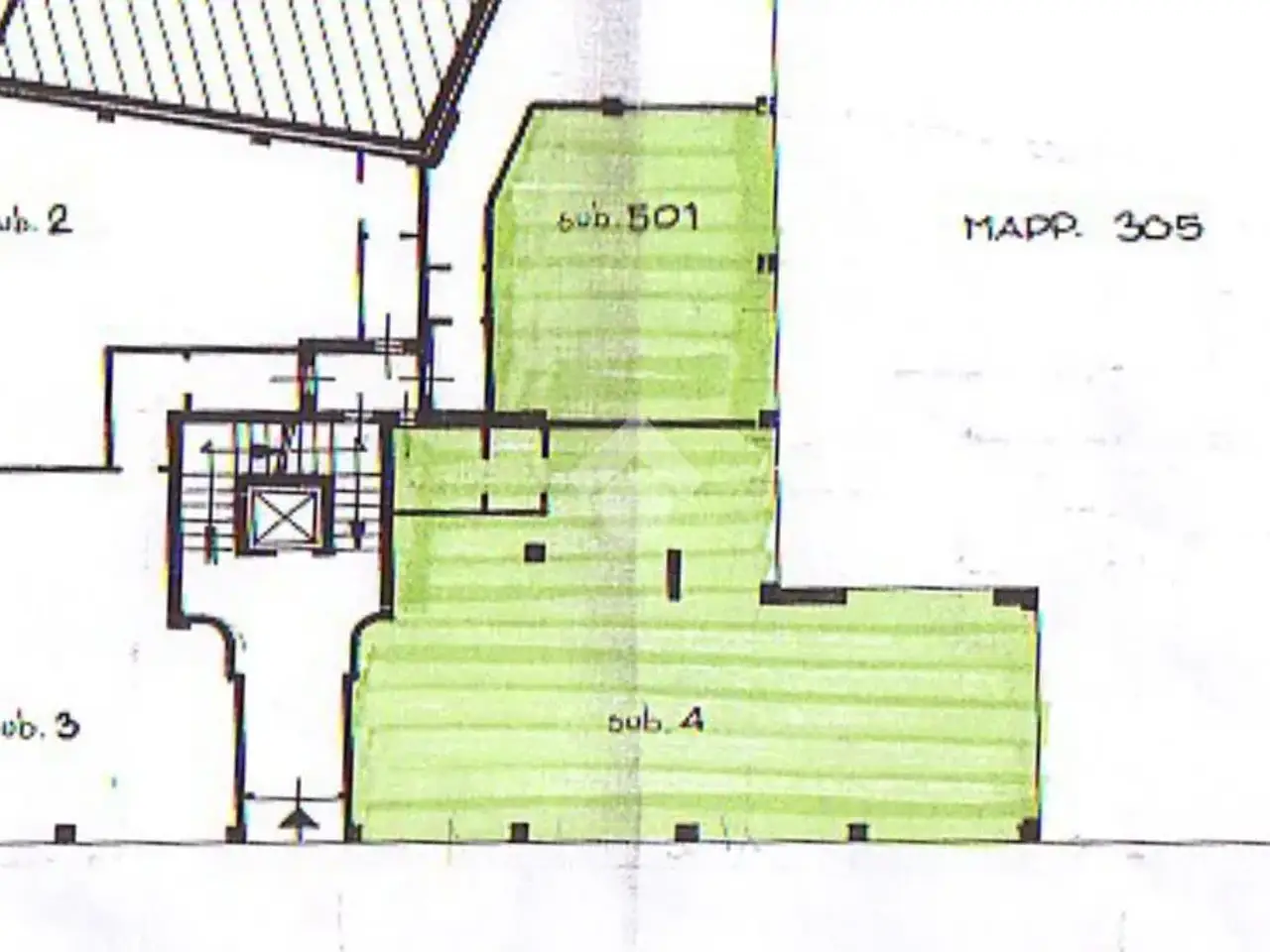 Negozio in Via Fratelli Rosselli 13, Parabiago, {3} - Planimetria 1