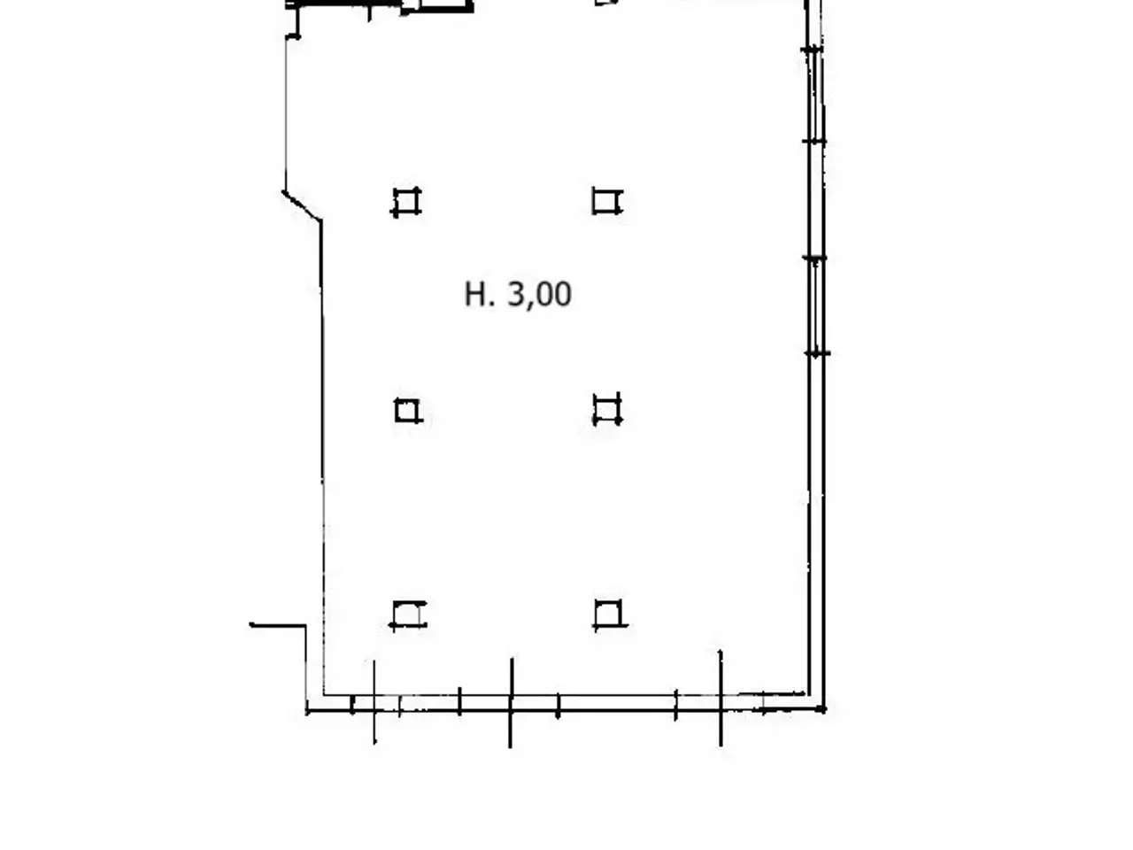 Palazzina commerciale in Via Dalmazia 302, Pistoia, {3} - Planimetria 1