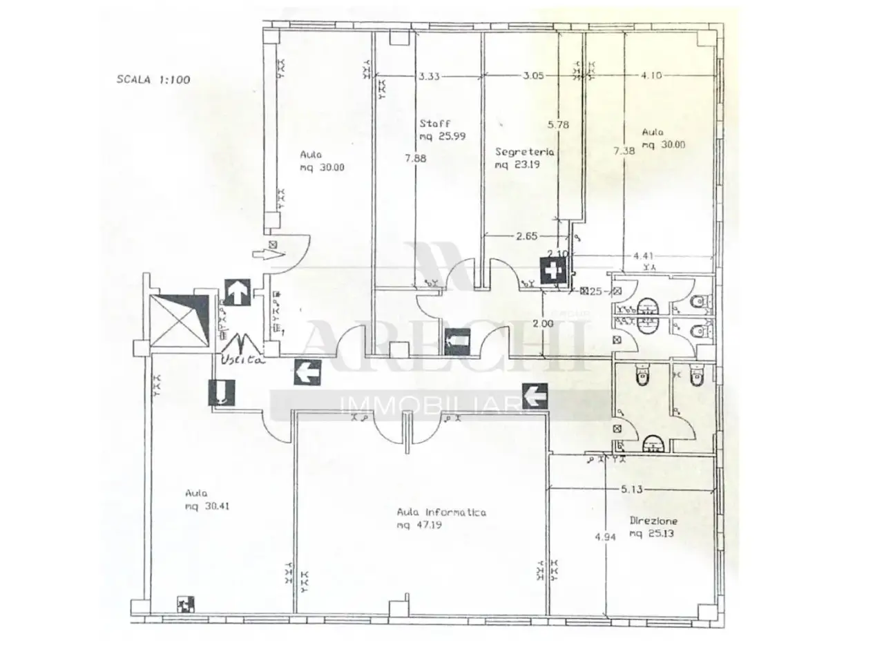 Ufficio in , Salerno, {3} - Planimetria 1