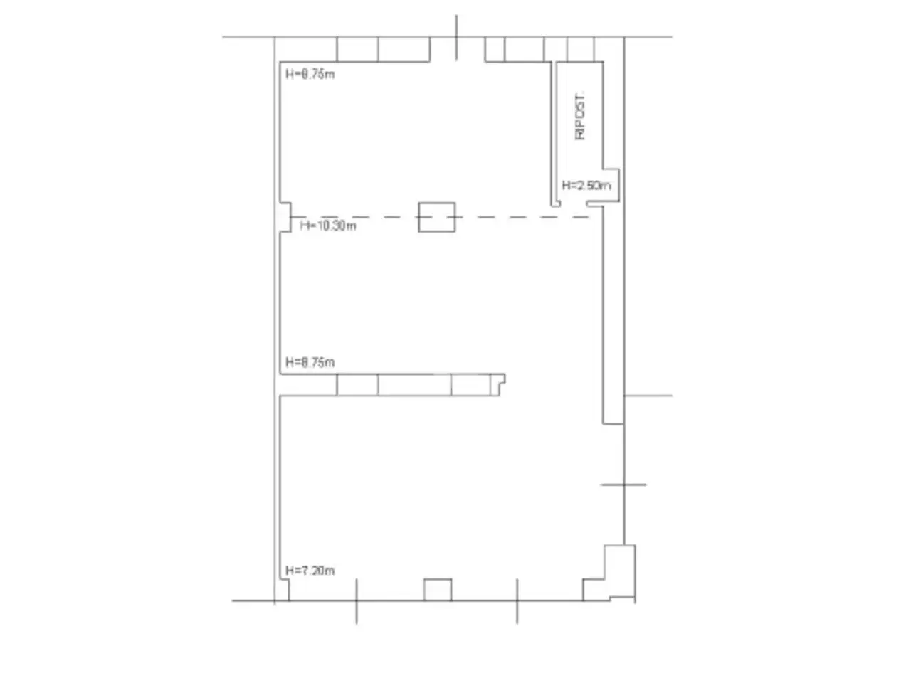 Magazzino in Via Allocco 5, Zevio, {3} - Planimetria 1