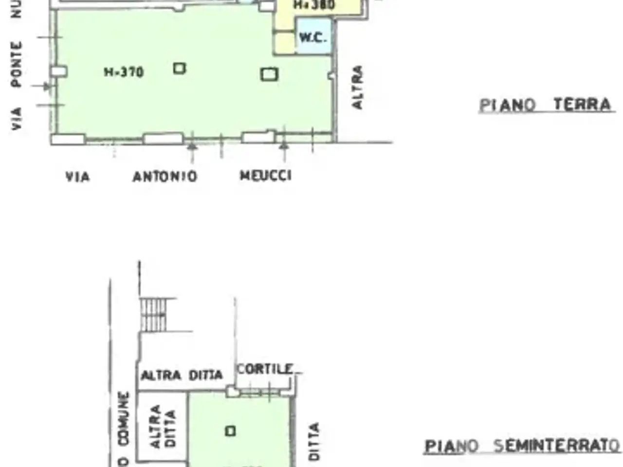 Negozio in , Milano, {3} - Planimetria 1