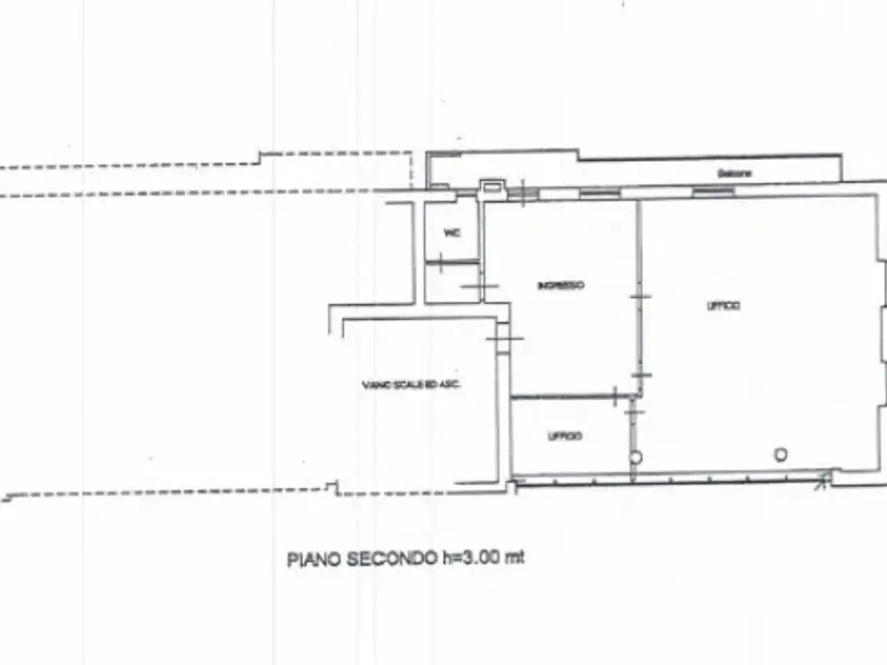 Ufficio in Viale San Concordio, Lucca, {3} - Planimetria 1