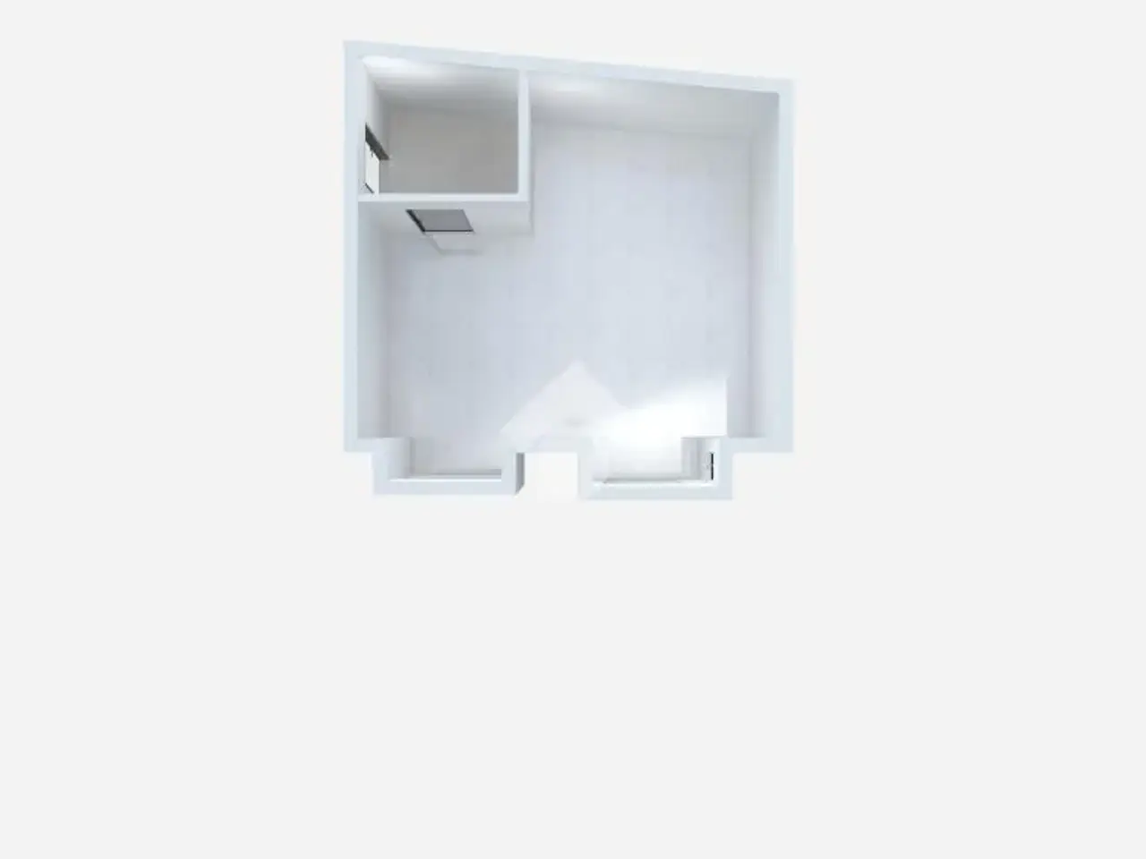 Negozio in Via Giuseppe Garibaldi 23, Rovereto, {3} - Planimetria 1