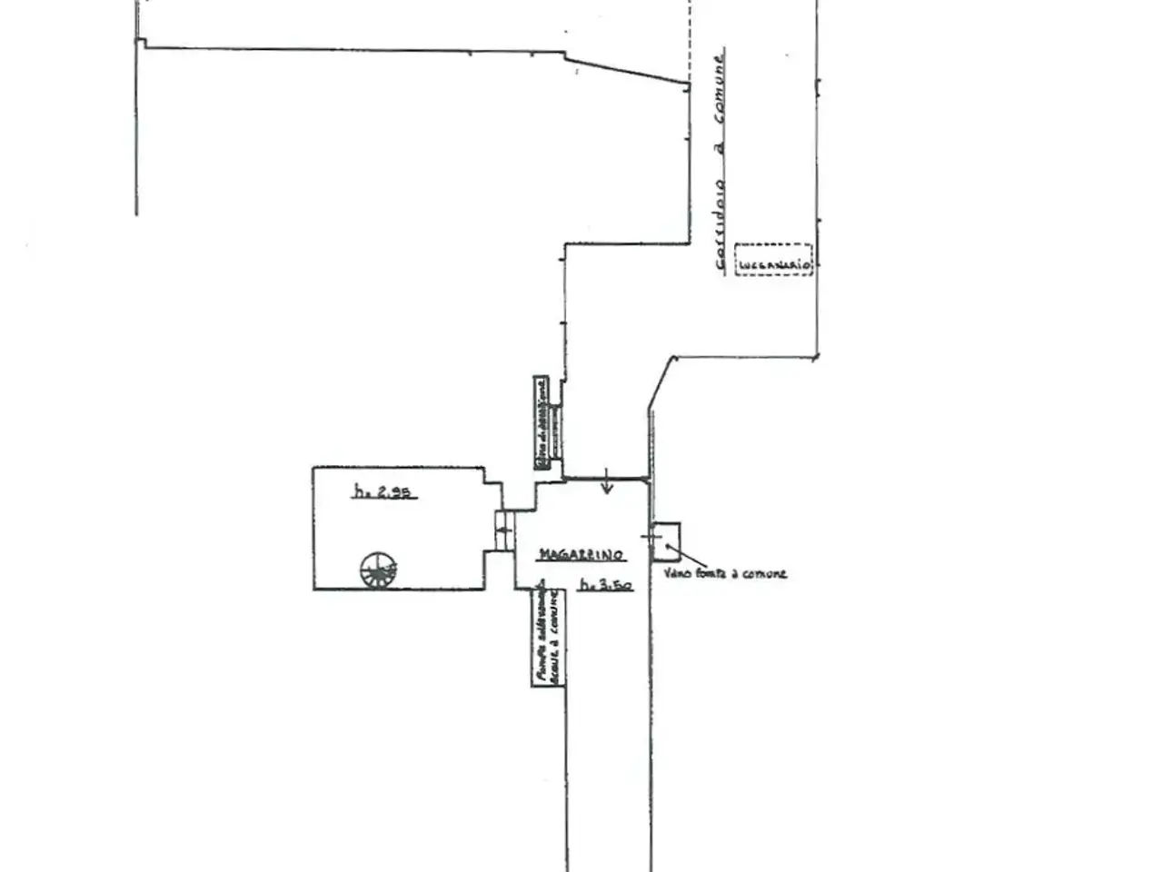 Magazzino in Via Aretina, Firenze, {3} - Planimetria 1