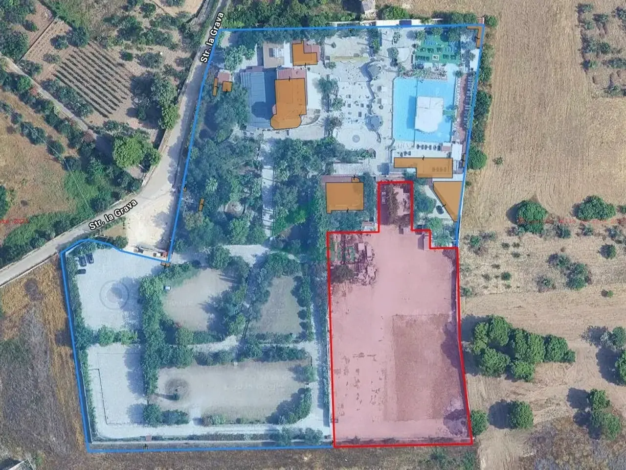Palazzina commerciale in Strada La Grava 16, Bari, {3} - Planimetria 1