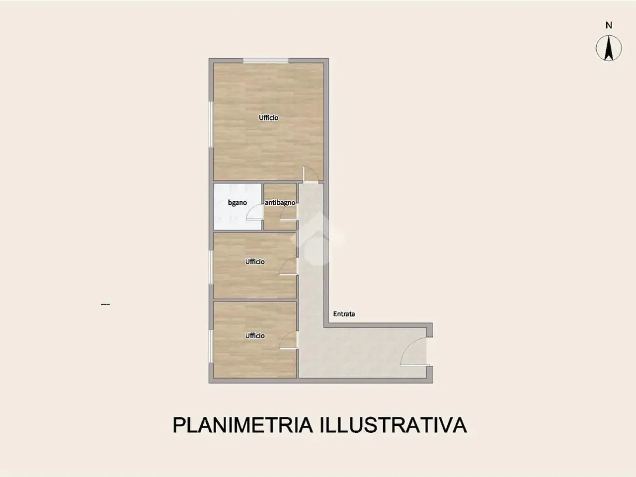 Ufficio in Viale Giuseppe Checchia Rispoli 319, San Severo, {3} - Planimetria 1