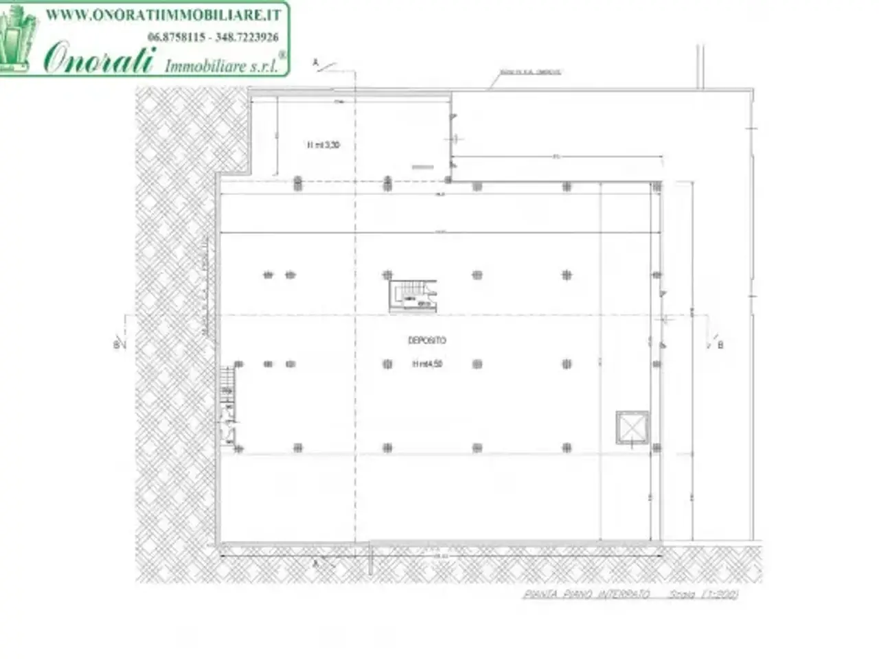 Capannone in , Guidonia Montecelio, {3} - Planimetria 1